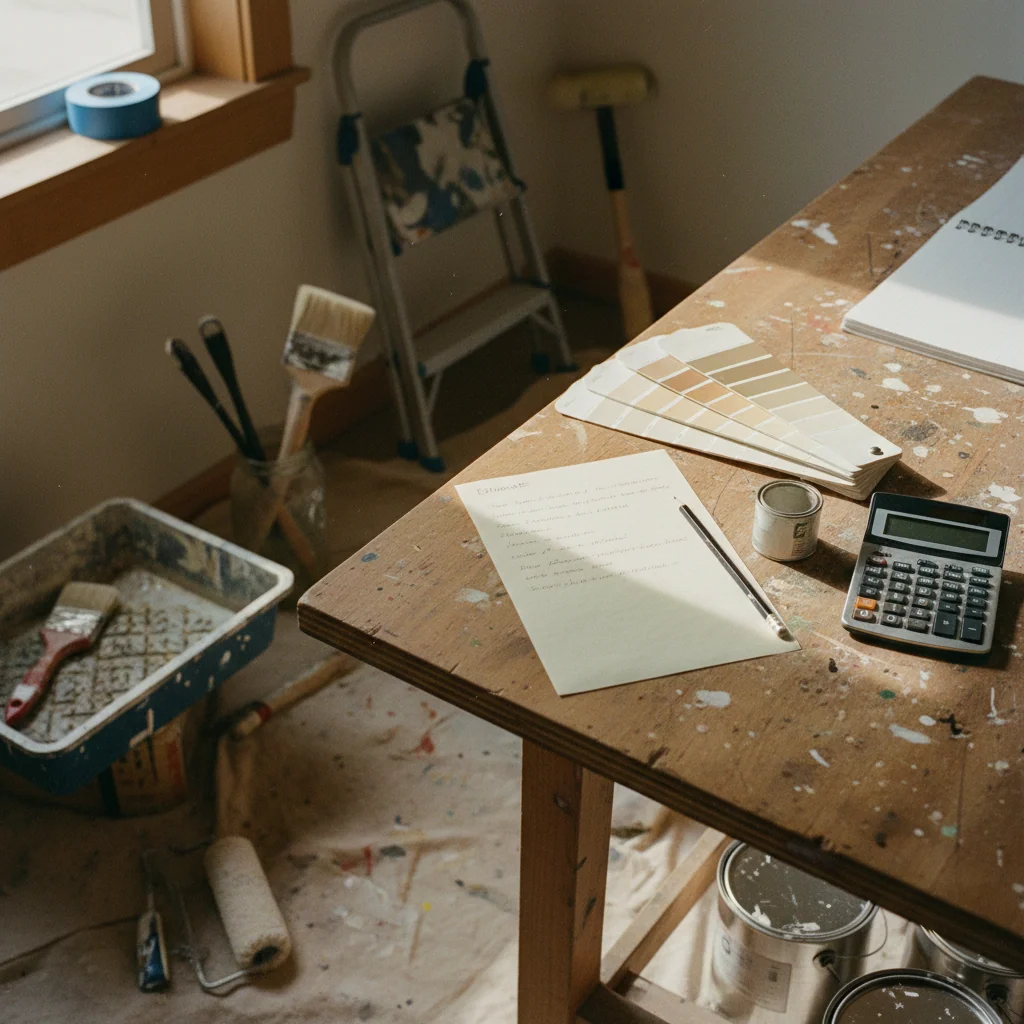 Presupuesto de pintura profesional en Barcelona